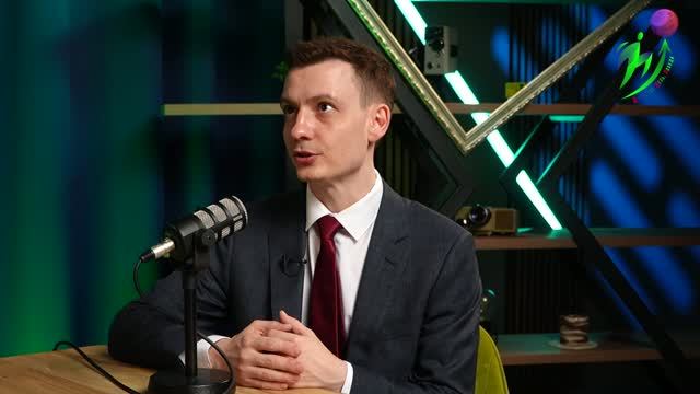 Алексей Решетников в студии подкаста
